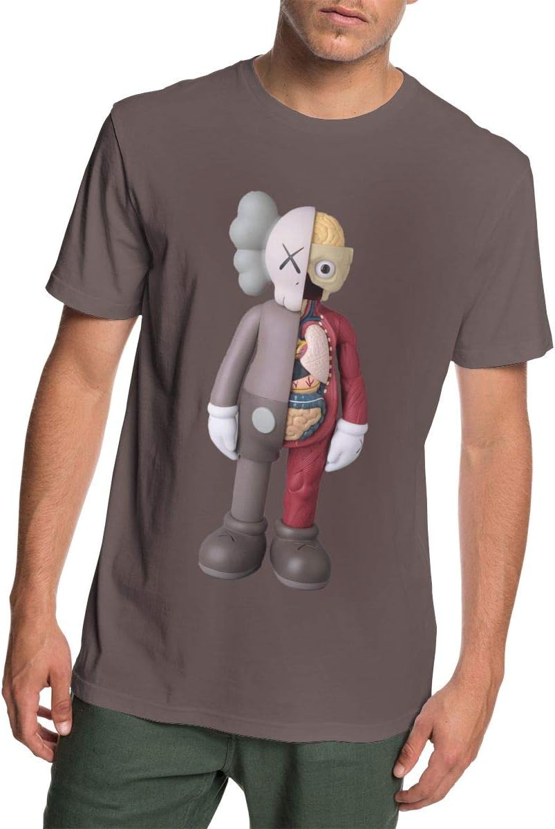 ANANBoyle Men's KAWS Cotton Clothes Short Sleeve T Shirt Cool Tee Tank