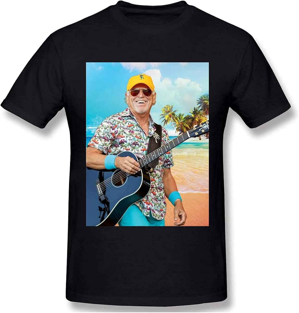 Jimmy Buffett Men's Classic Fitted Soft Cotton Short Sleeve TShirt