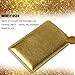 IBEET Unbreakable Stainless Steel Makeup Mirrors,Vanity Mirror Small for Purse Handbag Travel, Rectangular Handheld Compact Pocket Mirror Tiny Wallet Mirror Plate for Makeup