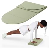 Bala Yoga Mat for Home Gym, Non-Slip Exercise Mat for Home Workout (12MM) | Compact Indoor Exercising Floor Mat for Stretching, Pilates, Aerobics &amp; Fitness - Travel Friendly Exercise Equipment