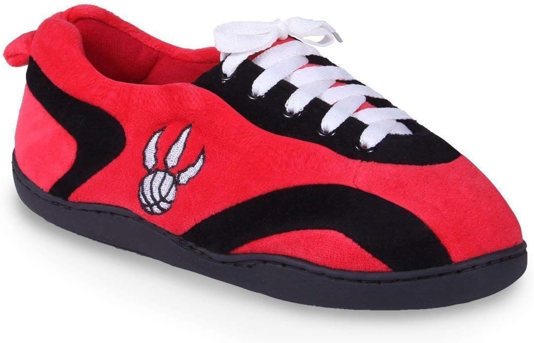 Happy Feet and Comfy Feet Mens and Womens OFFICIALLY LICENSED NBA All Around Slippers