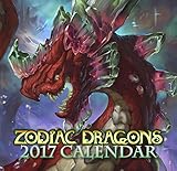 2017 Zodiac Dragons Fantasy Wall Calendar Limited Edition by 