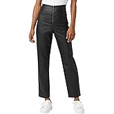 HUE Womens Coated Cigarette Pull on Pant