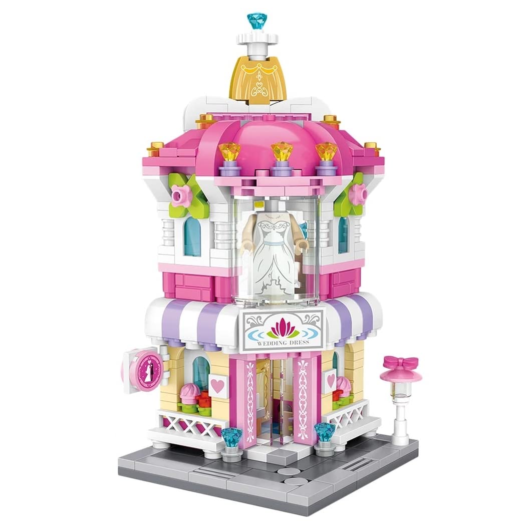 LOZ Building blocks set to build and play. Wedding Dress Shop