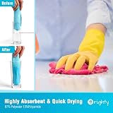 Orighty Microfibre Cleaning Cloths 150 Pack 12x12 Inch Lint Free Absorbent view 3