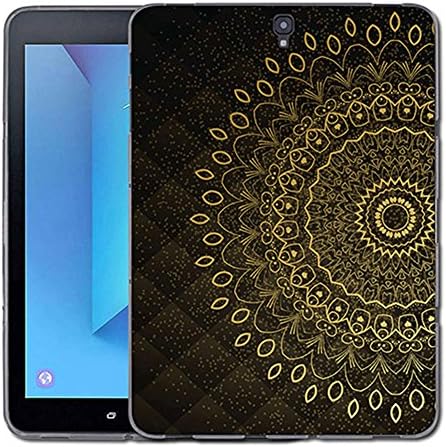 Galaxy Tab S3 9.7 Case, KHKJ Pattern Design [Clear Bumper] [Anti-Scratch] Soft TPU Tablet PC Skin Back Cover For Samsung Galaxy Tab S3 9.7 inch (Style:04)