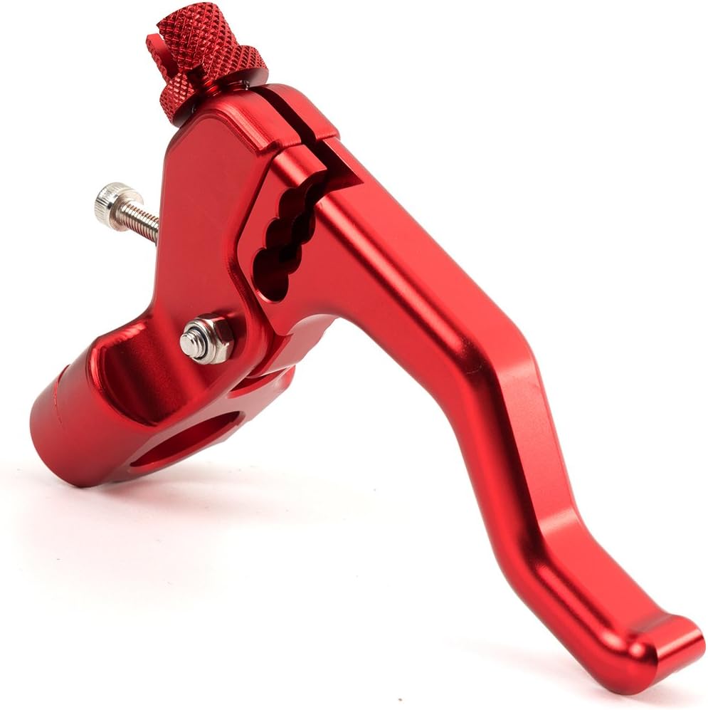 FXCNC CNC Aluminum Performance Stunt Clutch Lever Mount Bracket Anodized Universal Compatible with CRF150F/CRF230F 03-16,YZ80/YZ85/YZ125/YZ250 01-16,KX 65/80/85/100/125/250/500 95-16