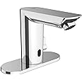 Grohe 36466000 Baucosmopolitan E Touchless Electronic Faucet with Temperature Control Lever, Battery-Powered