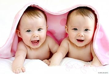 cute twin babies