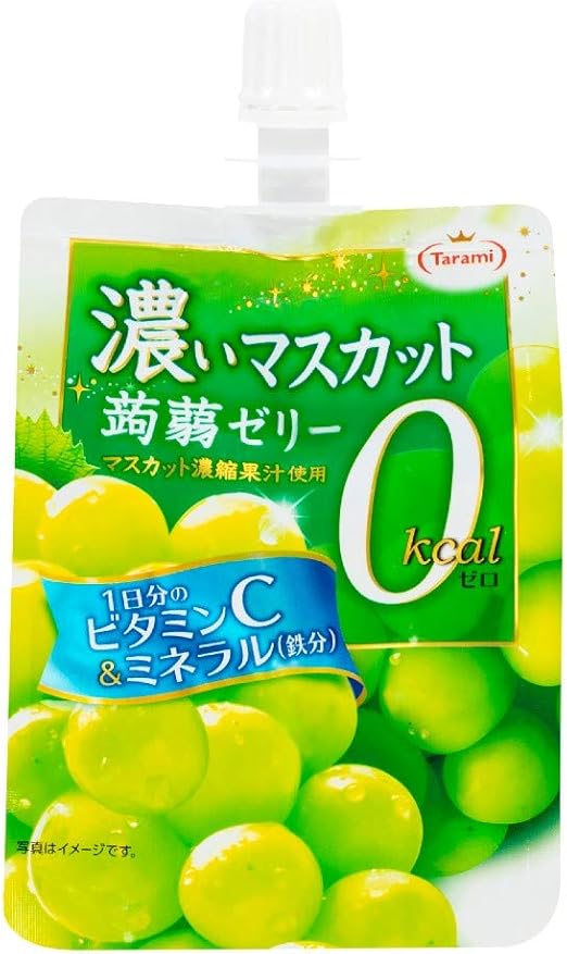 たらみ 濃いマスカット 0kcal蒟蒻ゼリー 150g 6個 たらみ 食品 飲料 お酒 通販 Amazon