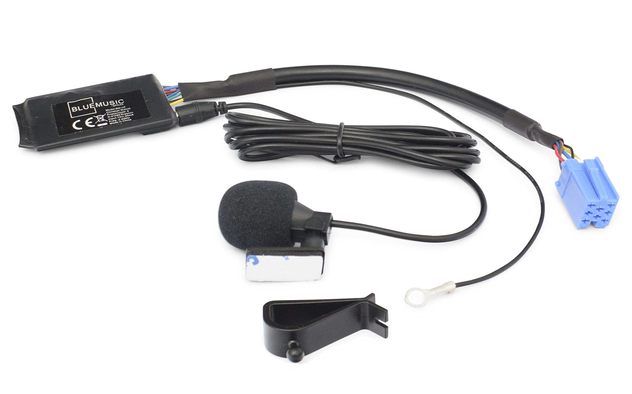 Handsfree Bluetooth Audio 8pin Mini-ISO for AUDI: Chorus 2, Concert 2, Symphony 1/2, Navigation Plus 1/2, RNS-D - - - VW: MCD, MFD, Gamma 5