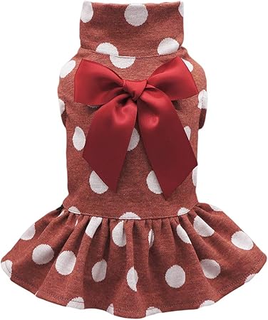 red turtleneck dresses