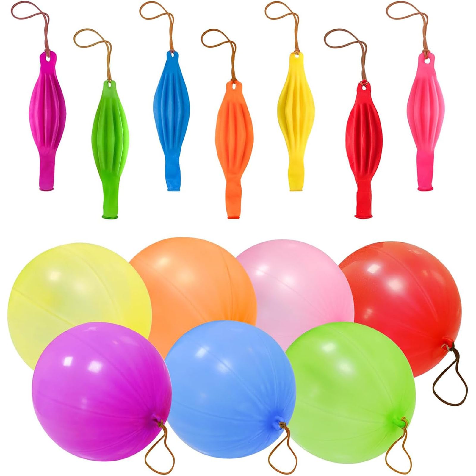 50Pcs Punch Balloons - Large Party Decorations for Kids, Fun Games and Wedding Celebrations