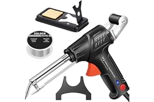 LXCJZY Internally Heated Industrial Laser Welding Tool, Multi-Function Soldering Gun Set, Corded Handheld Welder & Automatic 