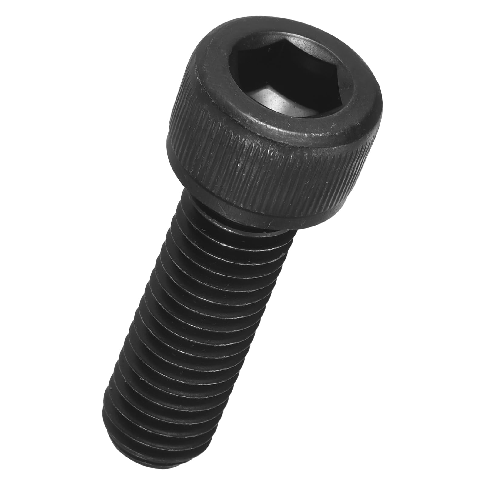 Kozelo 50pcs Socket Head Cap Screws - [M10-1.25 x 30mm] Alloy Steel Black Oxide Grade 12.9 Internal Hex Screw for 3D Printer Furniture Industrial Use, Black