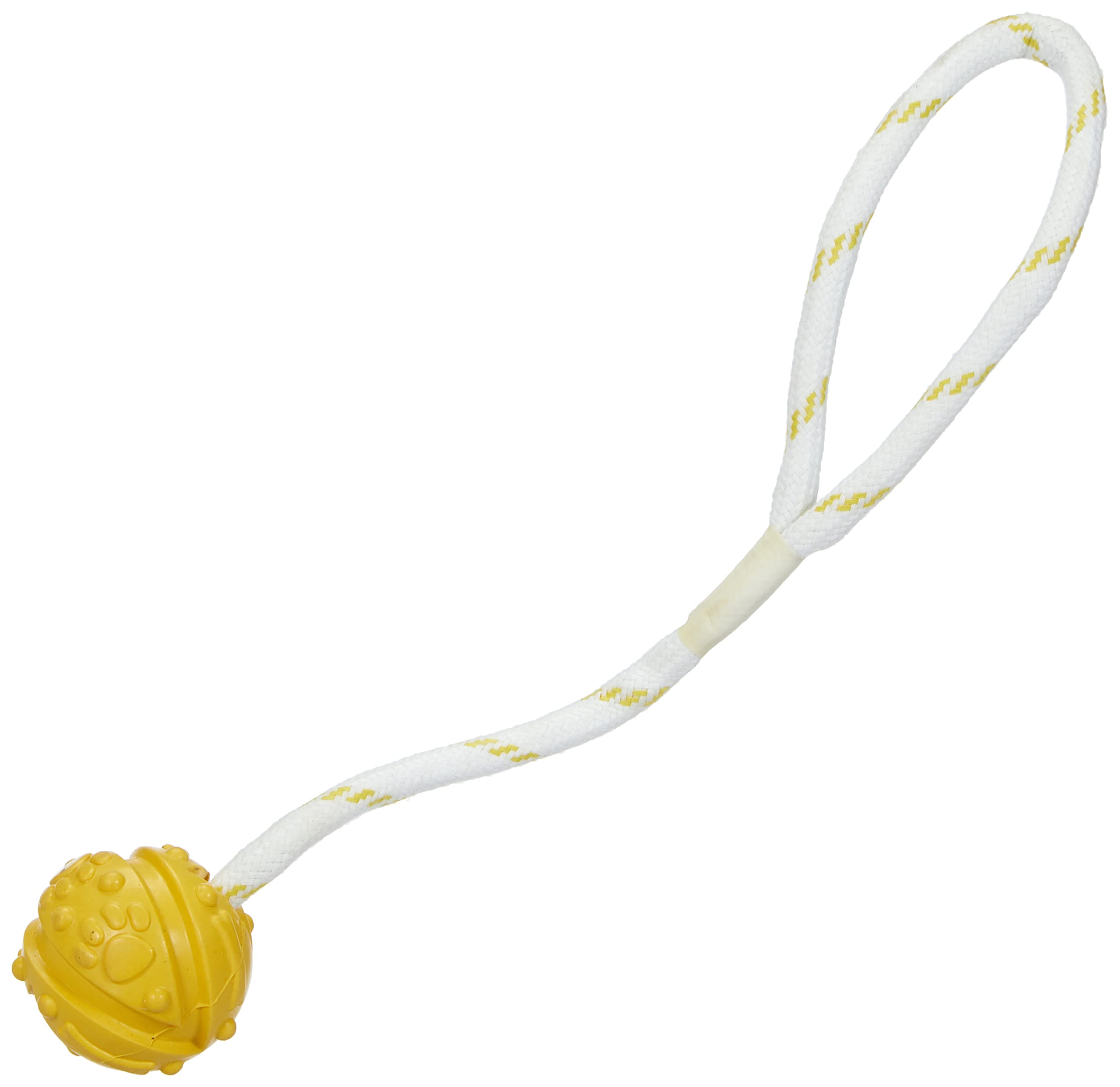 Trixie Ball on a Rope, Natural Rubber, Floats, Trixie Ball on a Rope, Natural Rubber, Floats,Colours May vary,4,5/35 cms