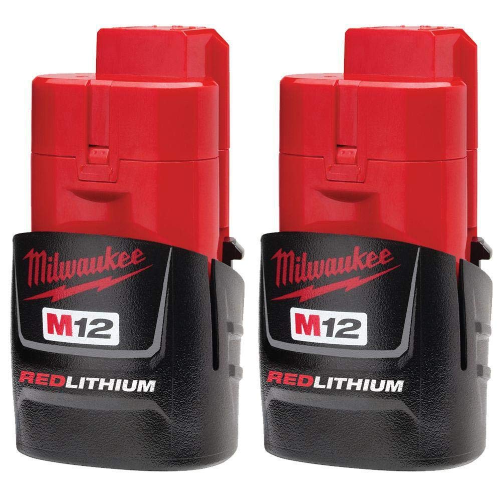 M12 12-Volt Lithium-Ion Cordless Drill Driver/Impact Driver Combo Kit (2-Tool) with Free M12 1.5Ah Battery (2-Pack)