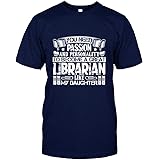 Emu Fly My Daughter Is A Librarian T Shirt Short Desertcart
