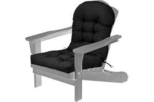 Adirondack Chair Cushion, Thickened Patio Chair Pad for Indoor/Outdoor,Water-Resistant and Fade-Resistant Tufted High Back Ro