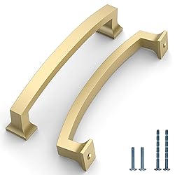 Coinkoly 10 Pack 5"(128mm) Gold Kitchen Cabinet