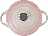 Le Creuset Stoneware Petite Round Casserole 0.25 L Shell Pink 71901107770100 view 3