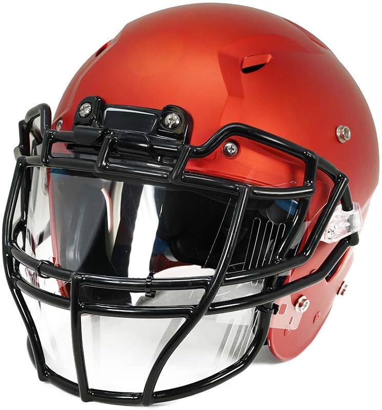 Grid-D-Flect Football Helmet Face Shield - a Full eyeshield Visor That Acts as Eye and Mouth Protection Against Sweat, spit, coughs, and Sneezes for a Football Player's face Area : Sports & Outdoors