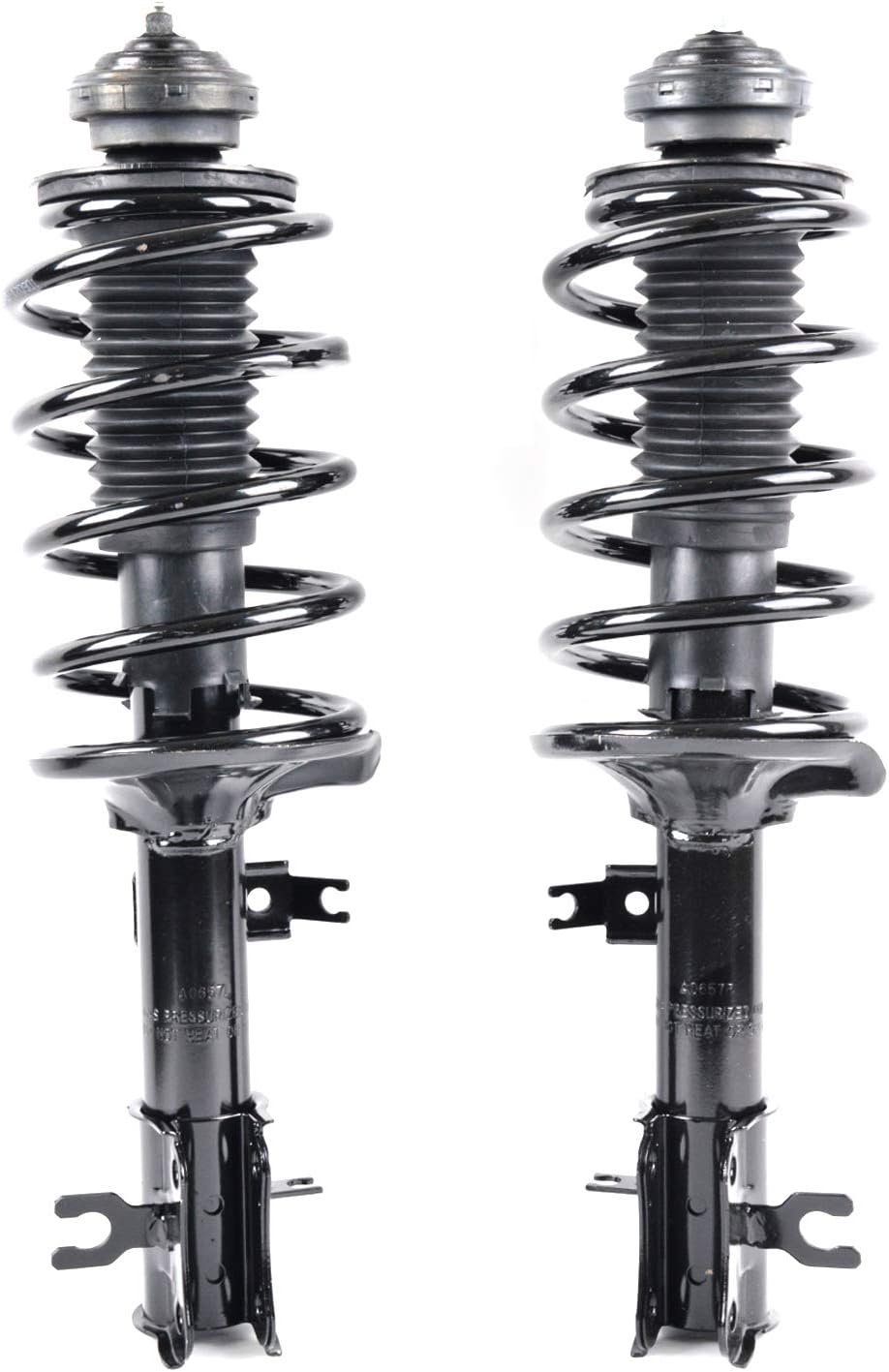 Younar 172296/172295 Pair Front Complete Strut Shock Absorber Coil Spring Assembly for 2004-2011 Chevy Aveo Aveo5 Pontiac Wave G3
