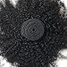 Luwigs Afro Kinky Curly 4B 4C Hair Extensions One Bundle Hair Weave Human Hair Bundles Afro Kinkys Curly Hair Bundles Natural Color (14 inches, Afro Kinky Curly 4B 4C)