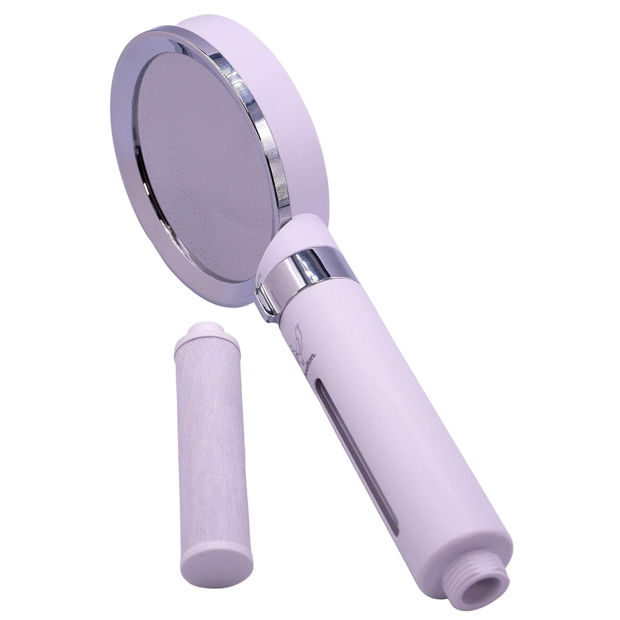 Doulton Shower Head with Filter |White| Protects Hair & Skin from Harsh Chemicals | 8,000 Litre Capacity | Reduces Chlorine & Sediment | Dual Filtration Shower Filter Head | High Pressure Shower Head