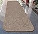 House, Home and More Skid-Resistant Carpet Runner - Pebble Beige - 6 Feet X 27 Inches
