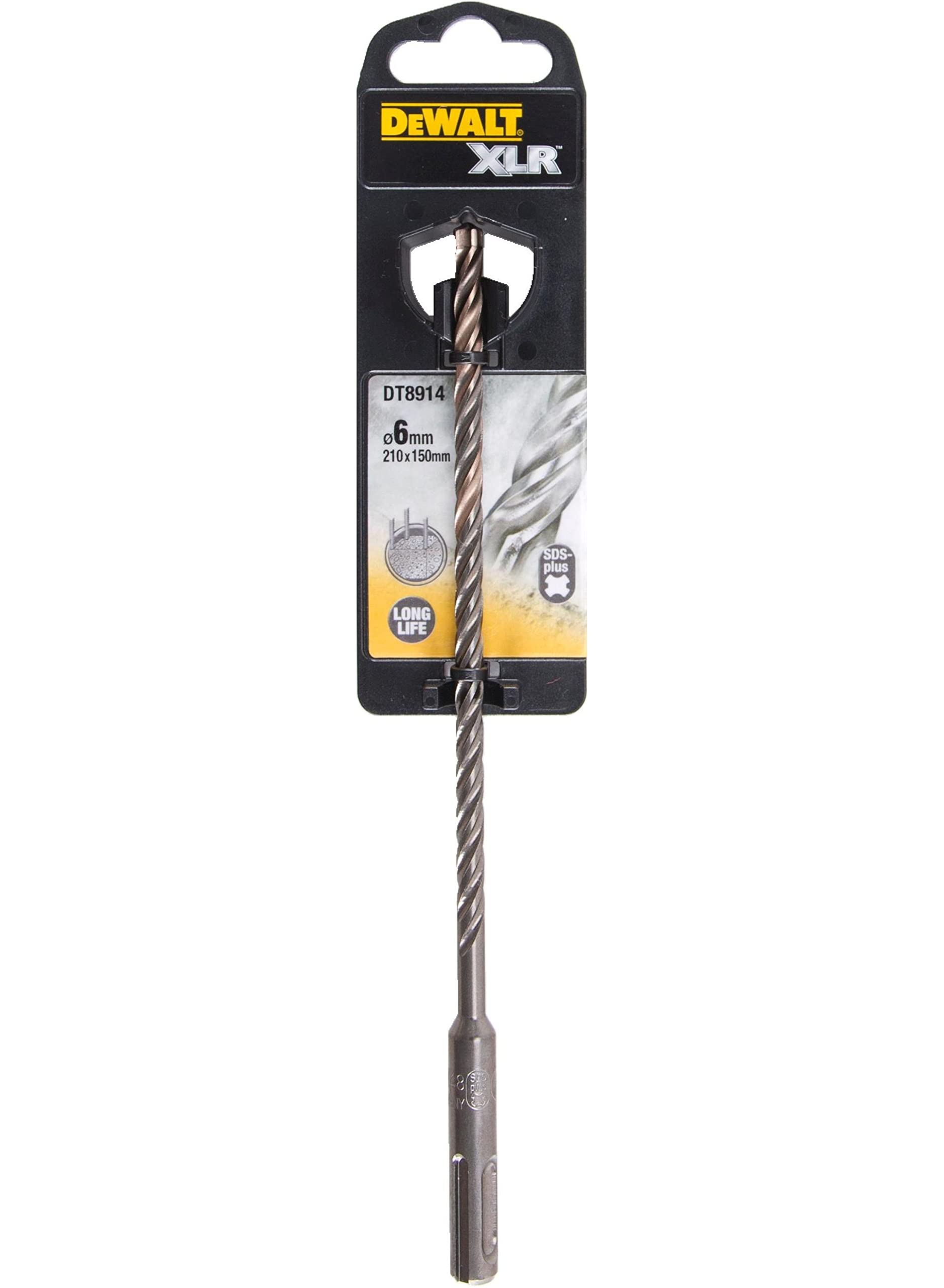 DEWALT DT8914-QZ - Broca XLR SDS+ 6x210x150