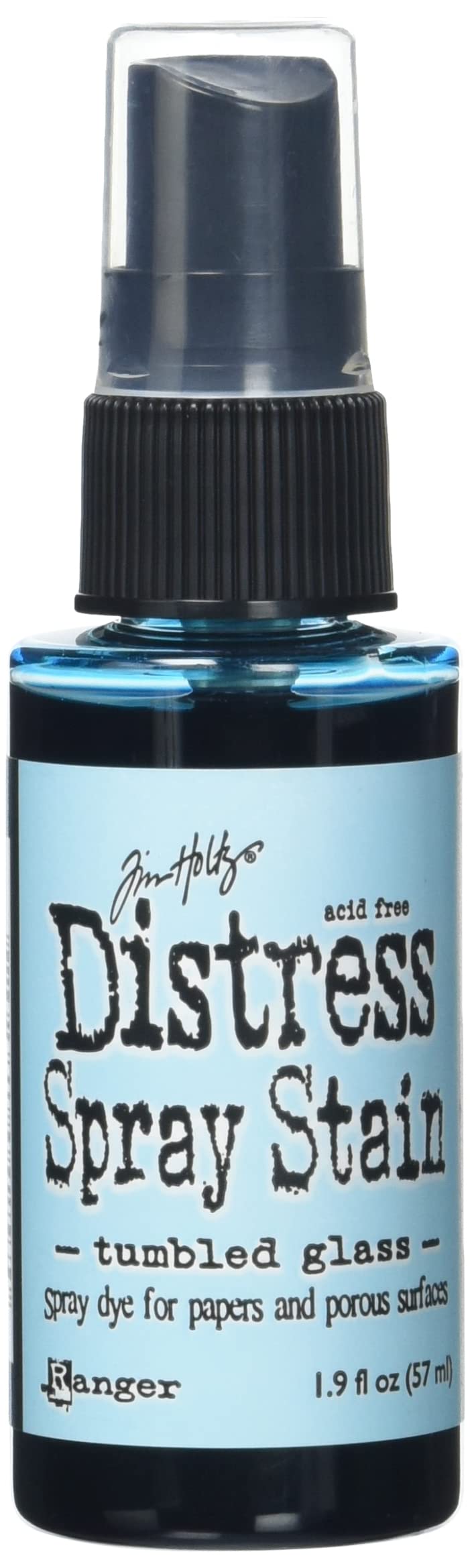 Ranger Distress Spray Stain 1.9oz-Tumbled Glass, Blue — image 1