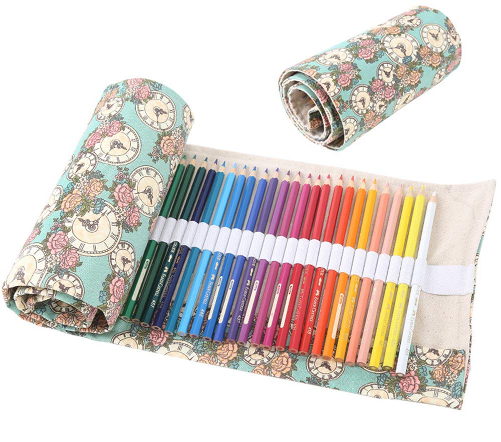 1/2 pezzi Astuccio per mate colorato di grande capacà con