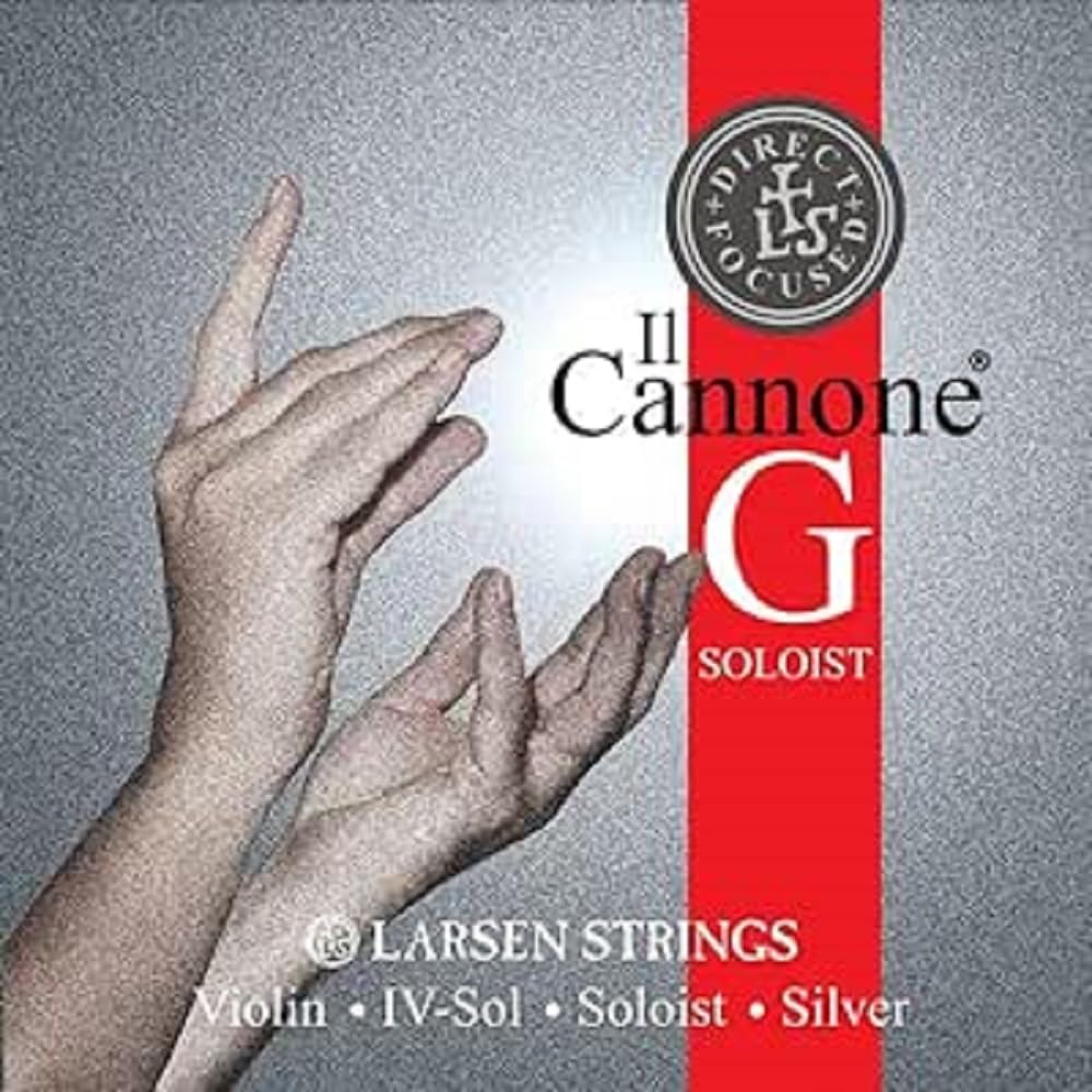 LARSEN STRINGS violin strings Il CANNONE G Soloist Direct&Focused