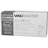 VacMaster 40721 3-Mil Vacuum Chamber Pouches, 6-Inch by 12-Inch, 500 per Box