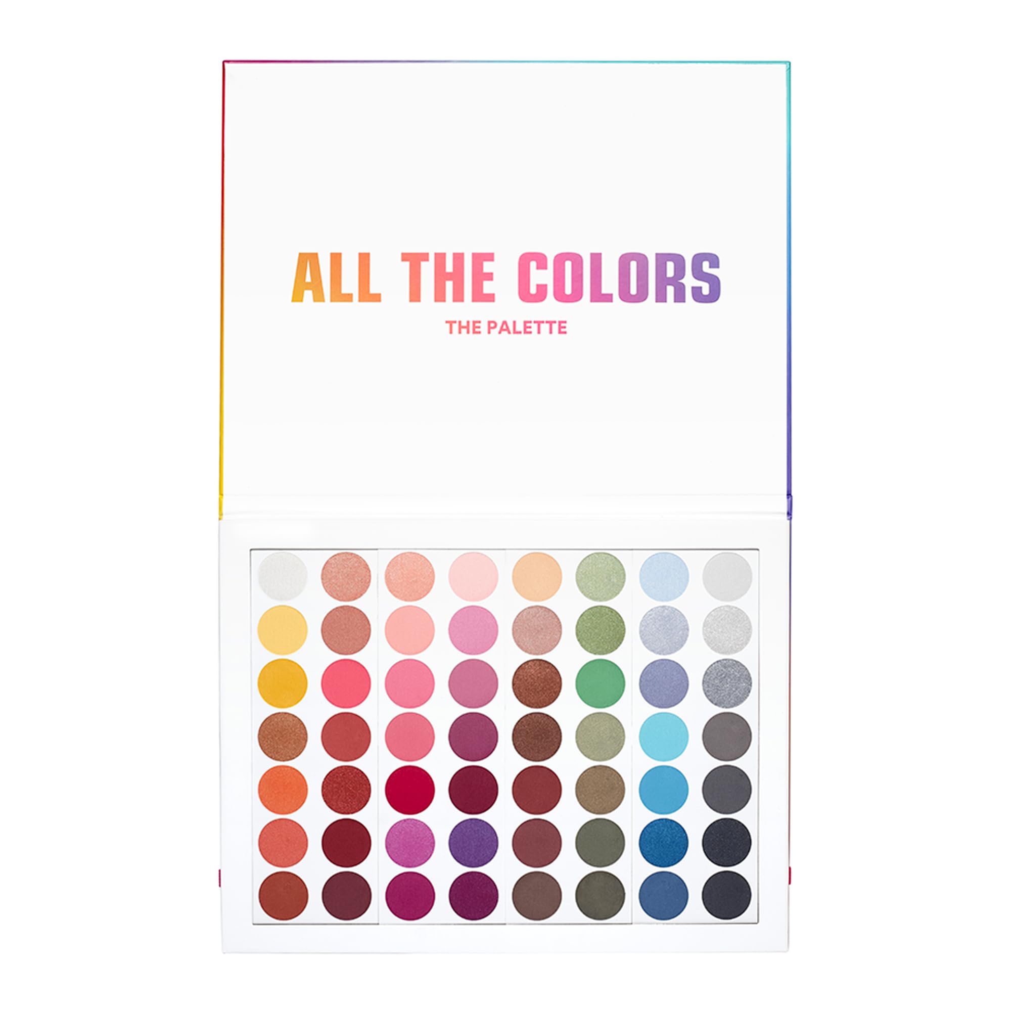 3INA MAKEUP - All The Colors Palette - Eyeshadow Palette - 56 Longwearing Shades - Multicolour Shimmer Matte Eyeshadows — image 1