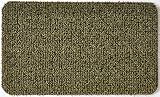 GrassWorx Clean Machine Flair Doormat, 18" x 30", Urban Green (10376434)