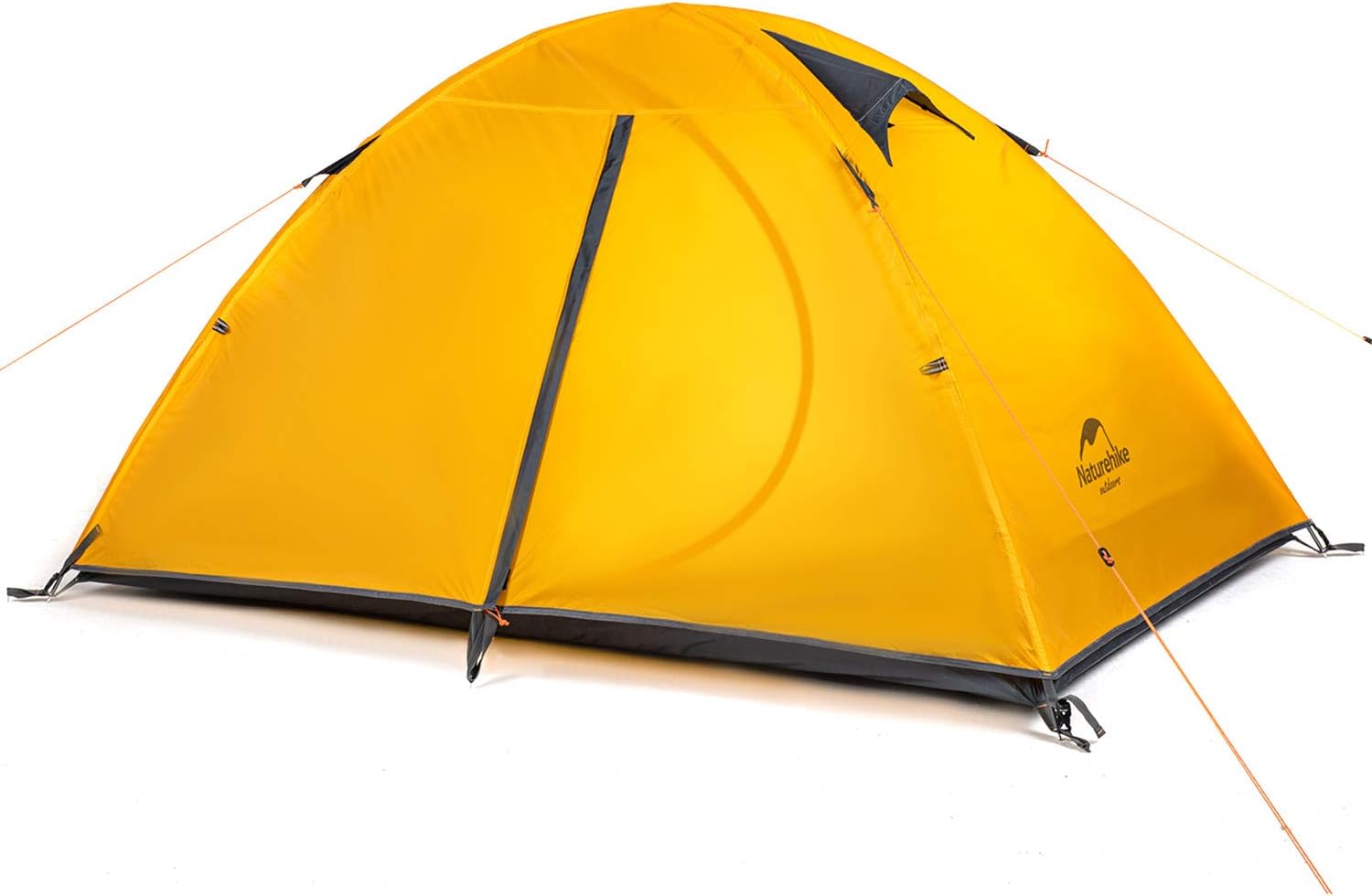 Amazon Boundless Voyage テント 2人用 超軽量 キャンプテント 自立式 耐水圧4000mm 二層構造 登山 サイクリング 蚊帳付き 防水 防風 防虫 アウトドア キャンプ用品 緊急用 災害対策 コンパクト 持ち運びやすい 組立簡単 手提げ収納袋つき オレンジ 2