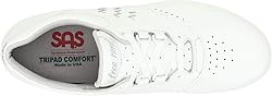 SAS Free Time Comfort Walking Shoe White 5.5 WW