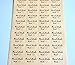 Mr-Label 44 Pcs Blank Kraft Labels –Self Adhesive Stickers for Gift Decoration|Hand Craft| Finishing Touch (Size:2446mm) (25 Sheets/1100 Labels)