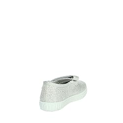 Cienta Girls Mary Jane Shoe, Silver, 20 M EU / 4 M