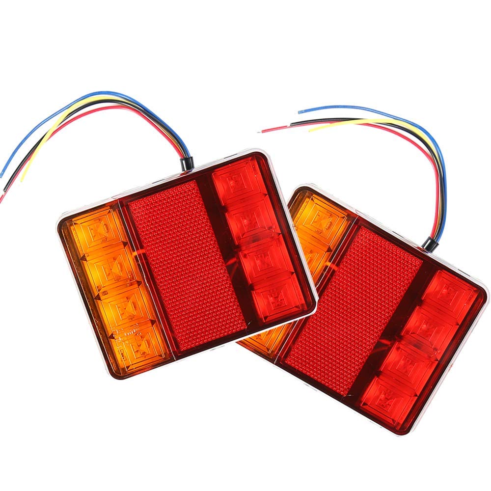 2 Luci LED Posteriori Per Rimorchio - Impermeabili, 12V/24V, Per Camion, Caravan, Trattori, Con Cavo E Viti - Foto 9