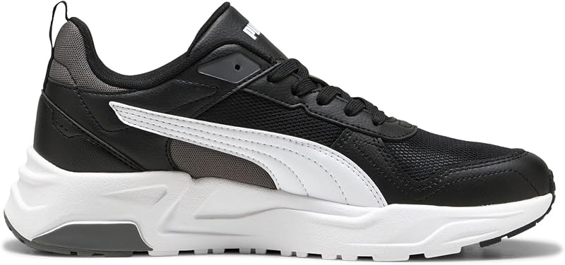 Trinity 2 LT - Scarpe da Ginnastica Unisex, Puma Black-Puma White-Cool Dark Gray,