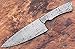 Handmade Damascus Steel Chef Kitchen Knife Blank Blade Rain Drop Pattern 10.50 Inches JNR9045