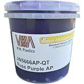 Plastisol Ink for Screen Printing-Quart (Russ. Purple)