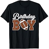 Kids Football Birthday Boy Birthday Party Boys Toddlers T-Shirt