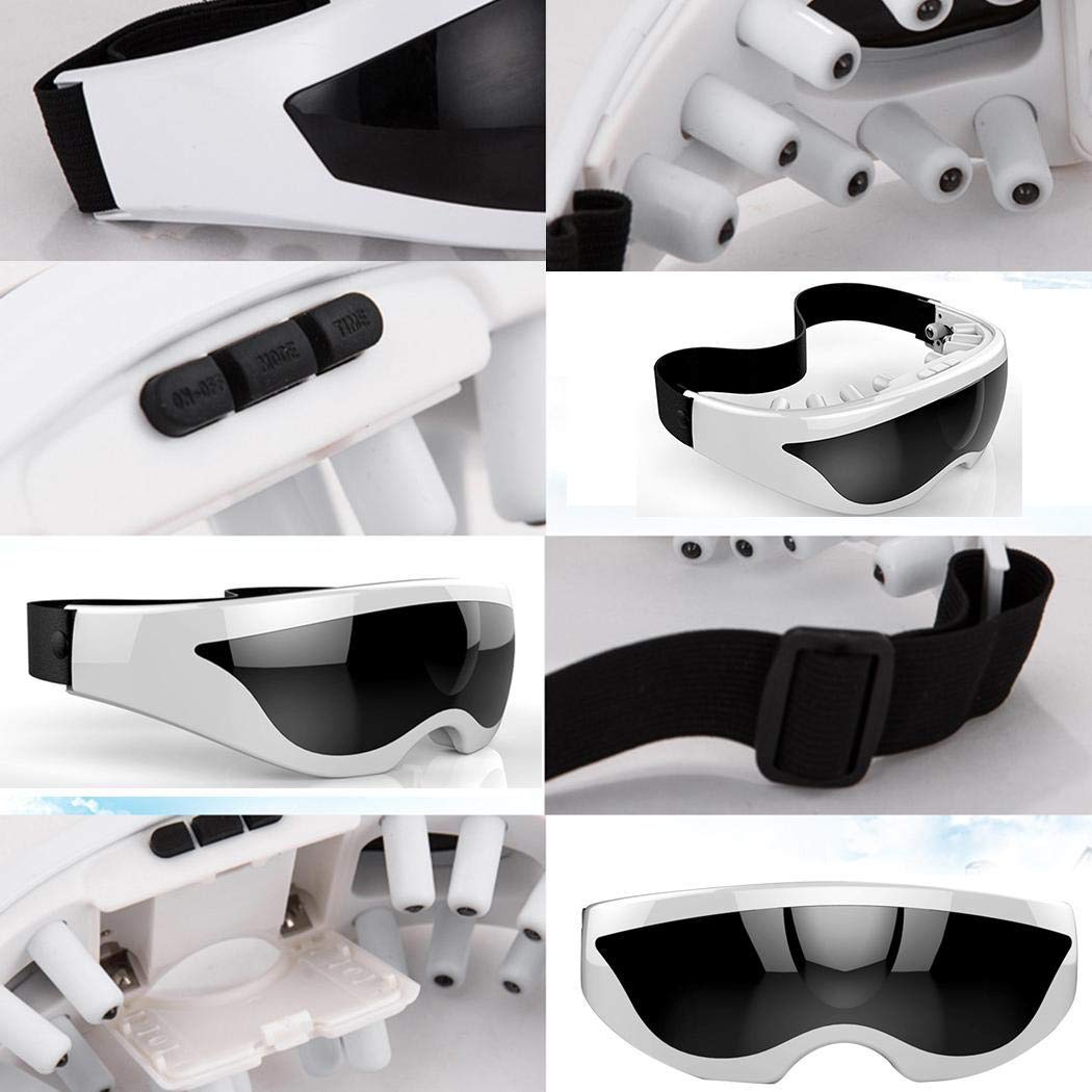 Pinsparkle Electric Eye Massager Heating Care Vibration Stress Relax Pressure Relief Handheld Massagers