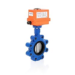 Unox DN50 (2") 220V AC Electric Actuated Lug Type
