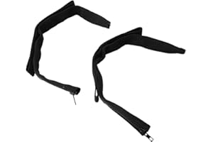 buyinhouse 1 Pair Door Limiting Strap for Jeep Wrangler 2007-2020 Hinge Cloth Tape with Wire Protecting Harness Adjustable Replacement Car Wiring Protector