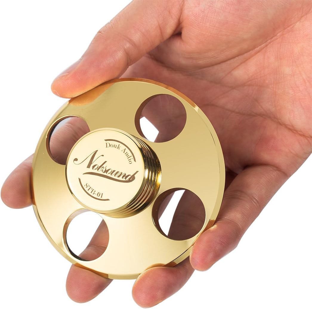 Nobsound LP Vinyl Turntables Metal Disc Stabilizer Record Weight/HiFi (Gold) - Image 5